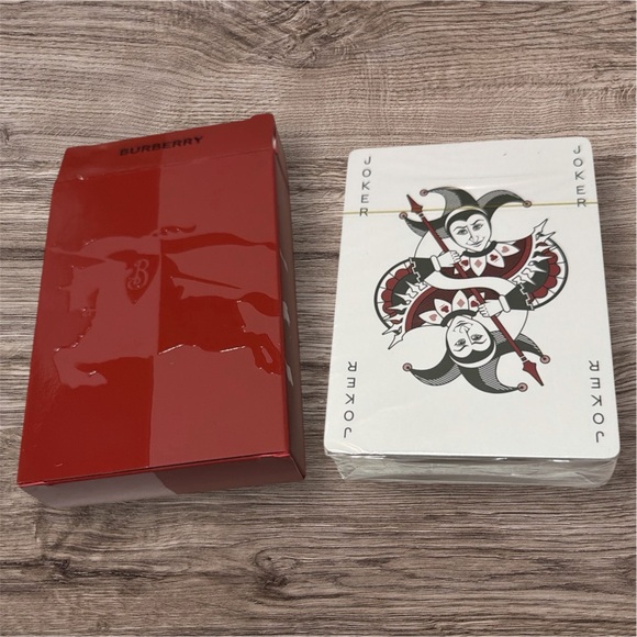 Burberry Other - Burberry Deck of Cards